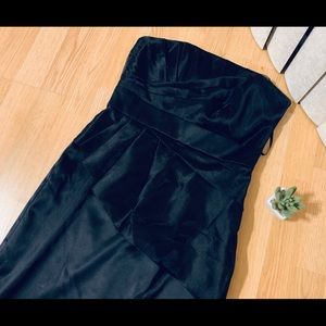 White House black market strapless dress